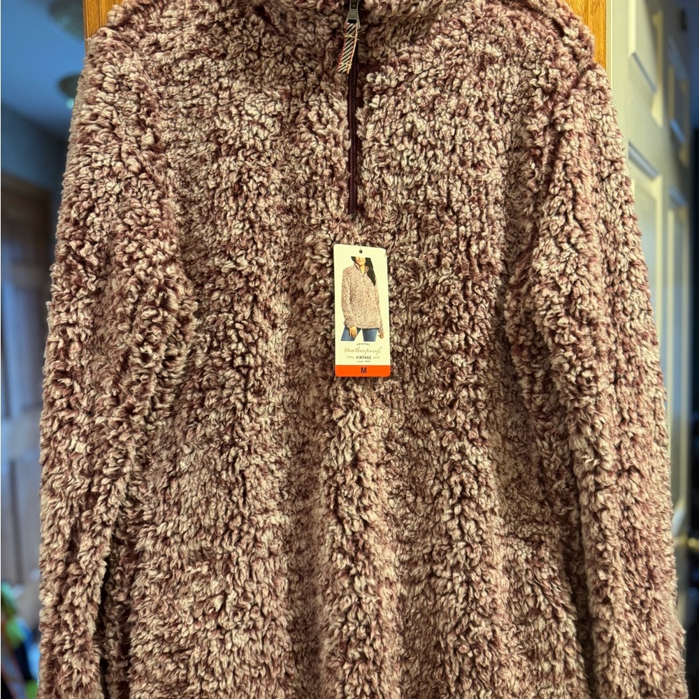 Weatherproof Women's Fuzzy Pullover - Mauve
